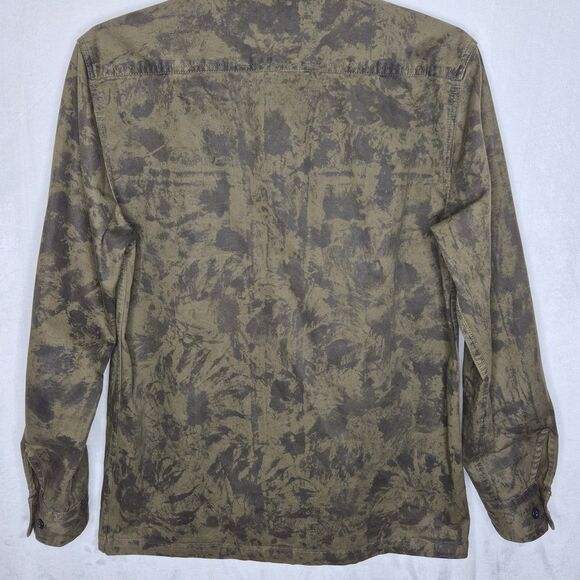 Quiksilver Olive Camo Shirt Jacket Size Medium - Picture 10 of 10